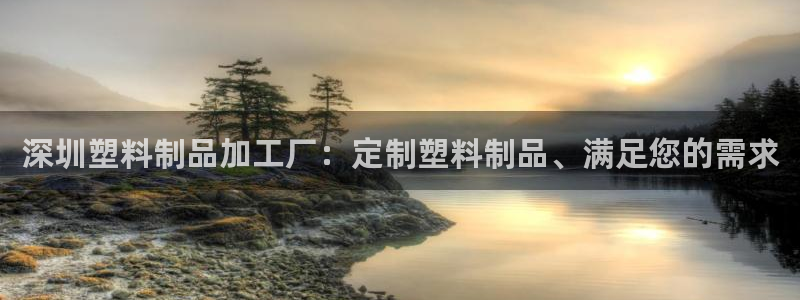 澳门太阳游戏城：深圳塑料制品加工厂：定制塑料制品、满足您的需