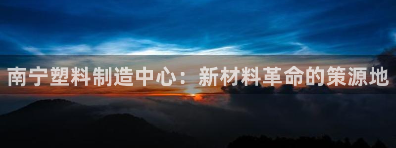 太阳董事长：南宁塑料制造中心：新材料革命的策源地