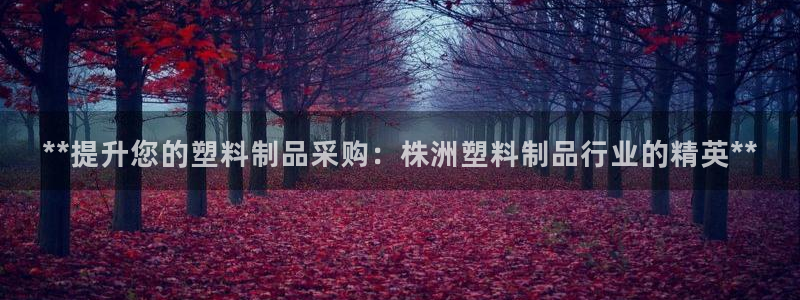 太阳集团app：**提升您的塑料制品采购：株洲塑料制品行业的