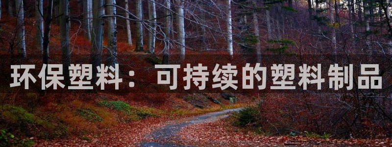 太阳股份有限公司：环保塑料：可持续的塑料制品