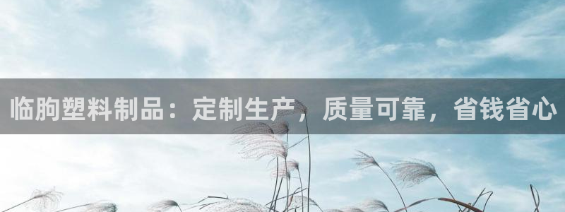 太阳app官网下载入口：临朐塑料制品：定制生产，质量可靠，省